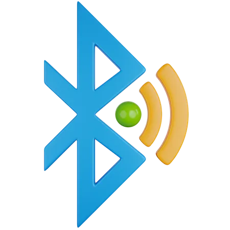 Conexão bluetooth  3D Icon