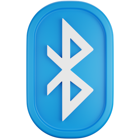 Conexão bluetooth  3D Icon