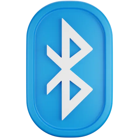 Conexão bluetooth  3D Icon