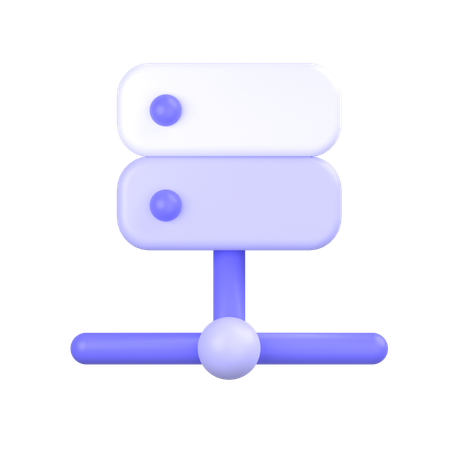 Servidor  3D Icon