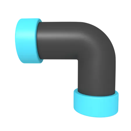 Conexão de tubo  3D Icon