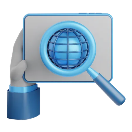 Conexão global  3D Icon