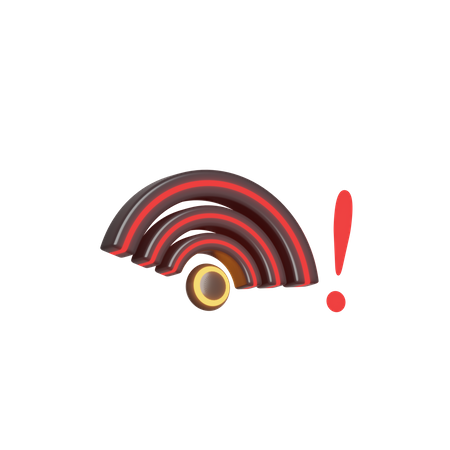 Conexão lenta  3D Icon
