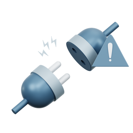 Conexão perdida  3D Icon