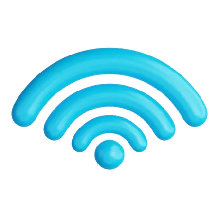 Conexão wifi  3D Icon