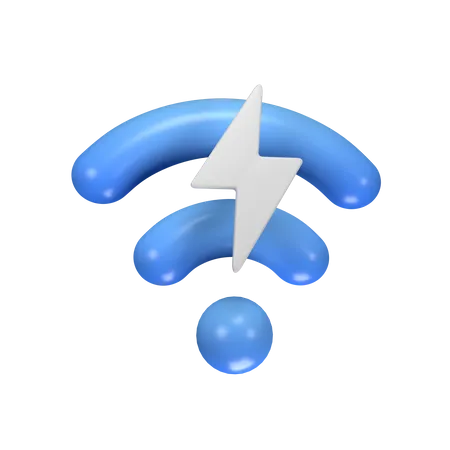 Conexão wifi  3D Icon