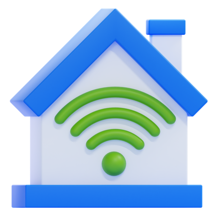 Conexión wifi  3D Icon