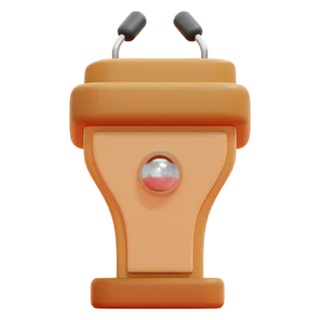 CONFERENCE  3D Icon