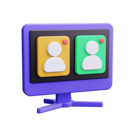 Conference  3D Icon