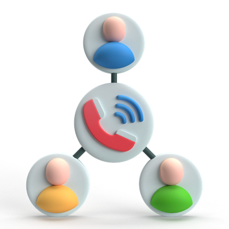 Conference  3D Icon