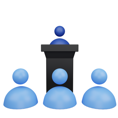 Conférence  3D Icon