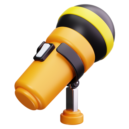 Conference Mic  3D Icon