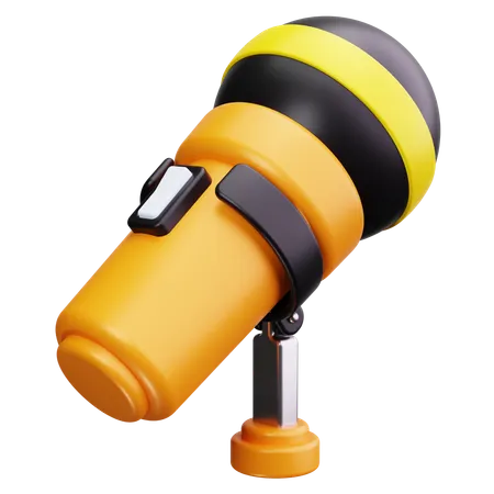 Conference Mic  3D Icon