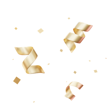 Confetti  3D Icon