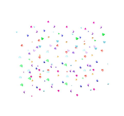 Confetti  3D Icon