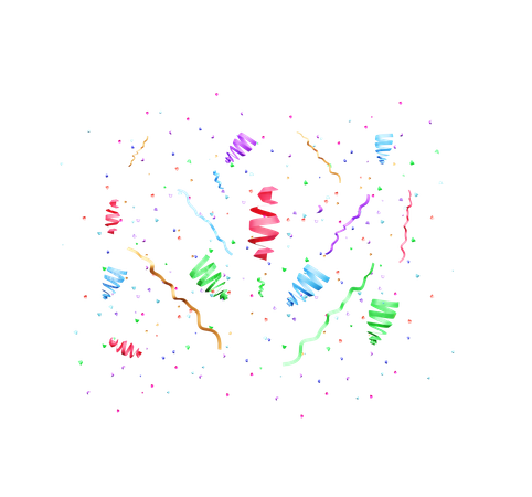 Confetti  3D Icon