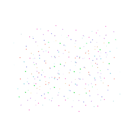 Confetti  3D Icon