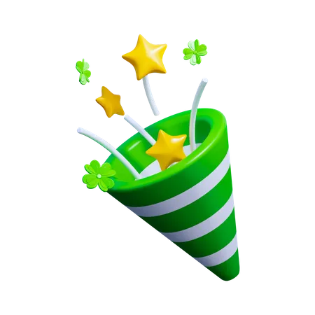 Confetti  3D Icon