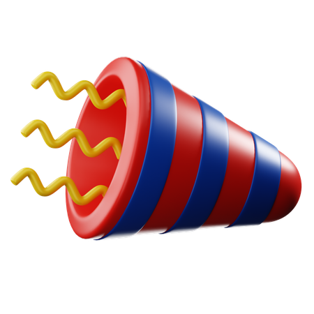 Confetti  3D Icon