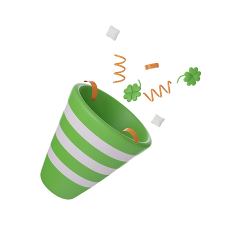 Confetti  3D Icon