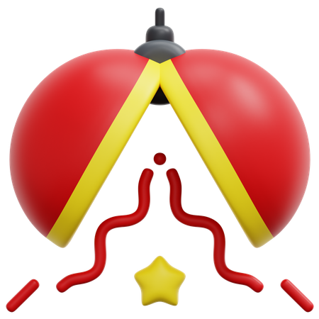 Confetti ball  3D Icon