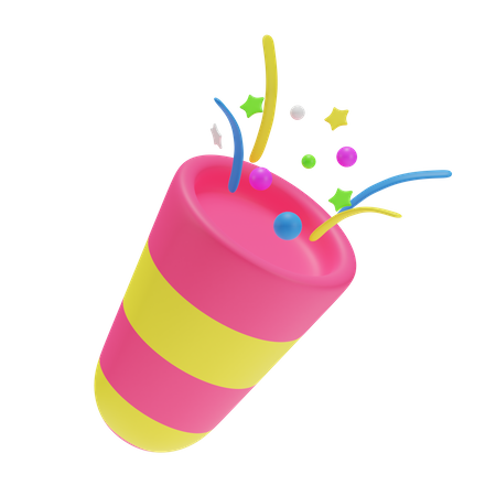 Confettis  3D Icon