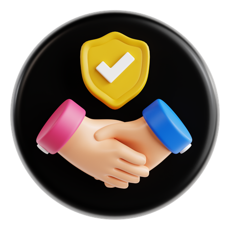 Confiar  3D Icon