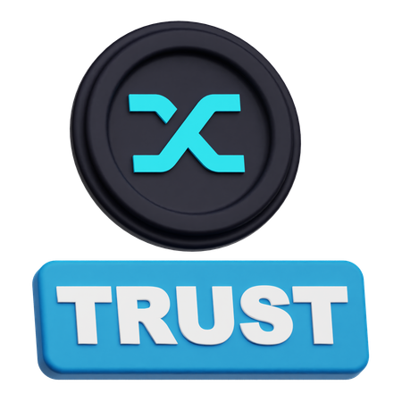 Confiança synthetix  3D Icon