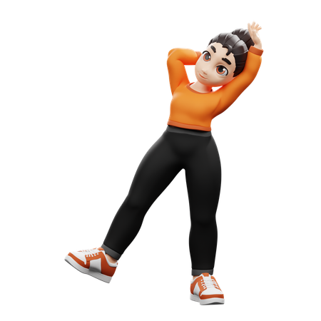 Confident Stance  3D Icon
