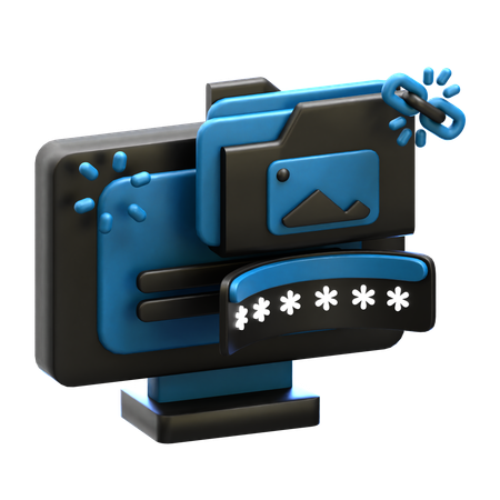 Confidentialité  3D Icon