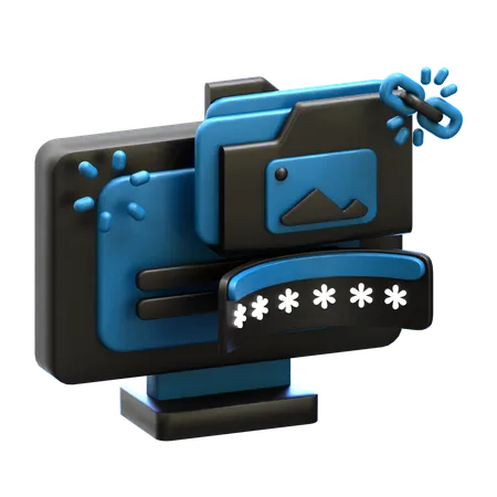 Confidentialité  3D Icon