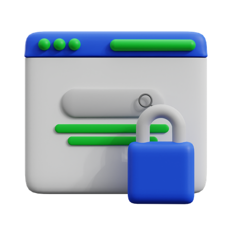 CONFIDENTIALITY  3D Icon