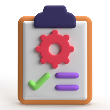 Configuração concluída  3D Icon