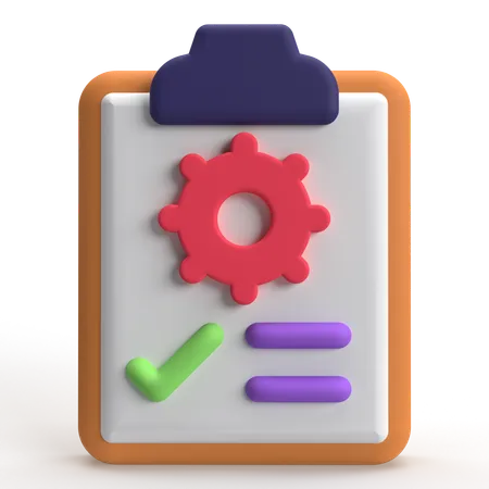 Configuração concluída  3D Icon