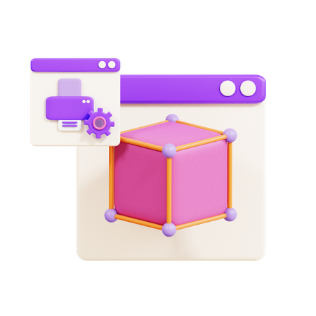 Configuração da impressora  3D Icon