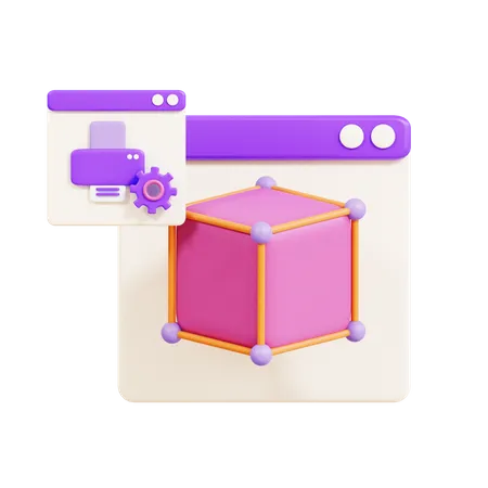 Configuração da impressora  3D Icon