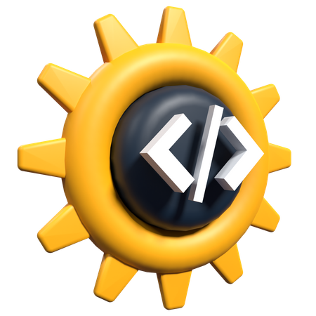Configuração de código  3D Icon
