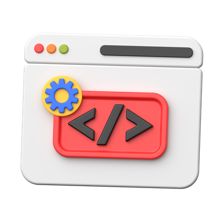 Configuração de código  3D Icon