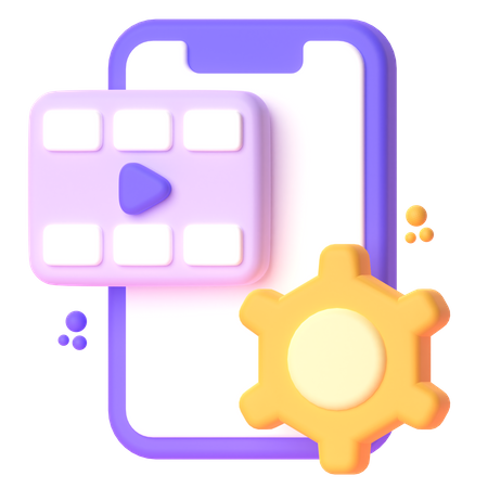 Configuração de conteúdo  3D Icon