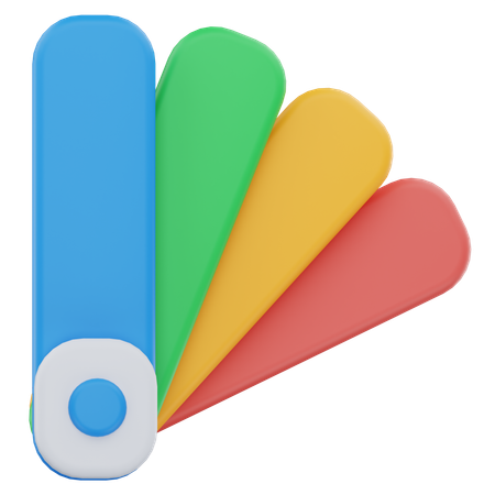 Configuração de cor  3D Icon