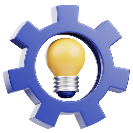 Configuração de ideia  3D Icon