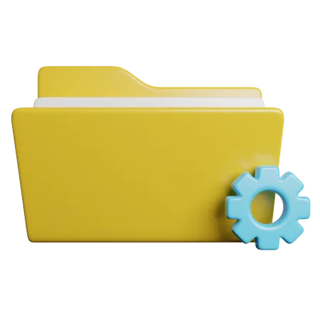 Configuração de pasta  3D Icon