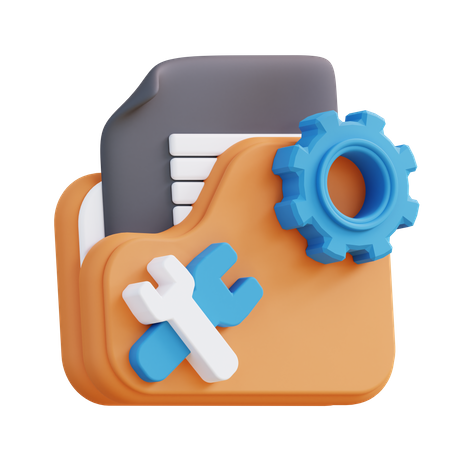 Configuração de pasta  3D Icon