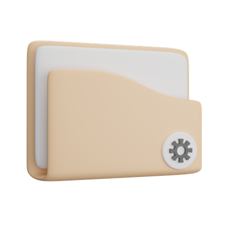 Configuração de pasta  3D Icon