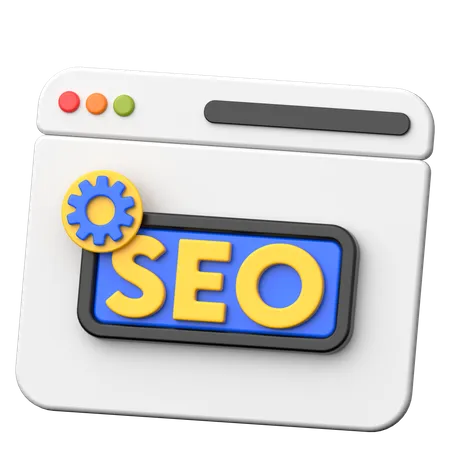 Configuração de SEO  3D Icon