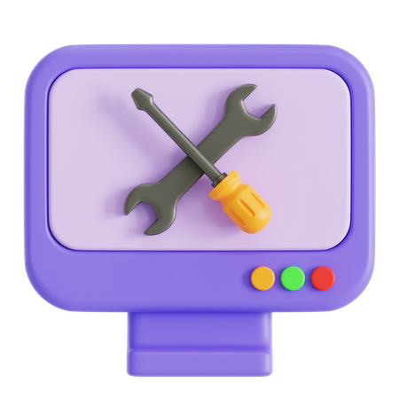 Configuração de sistema  3D Icon