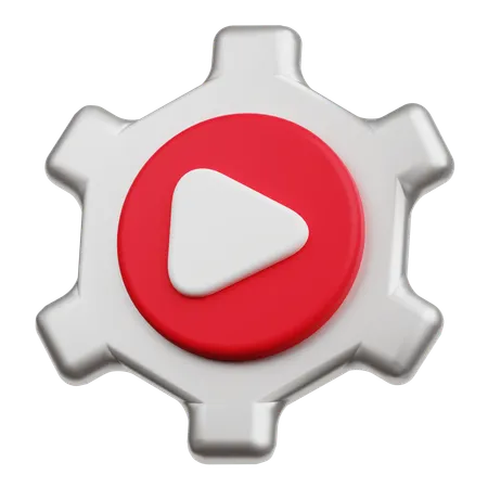 Configuração de vídeo  3D Icon