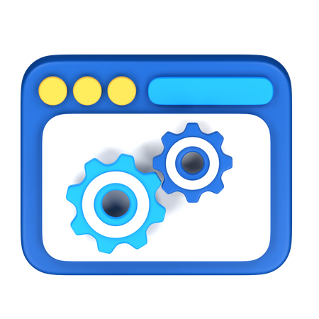 Configuração do aplicativo  3D Icon