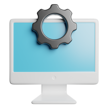 Configuração do computador  3D Icon