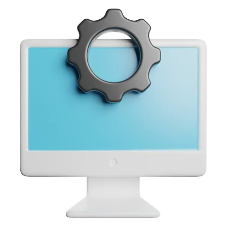 Configuração do computador  3D Icon